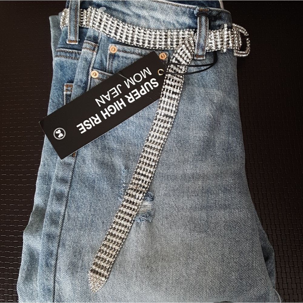 Ashley Mason Super High Rise Mom Jean size 9